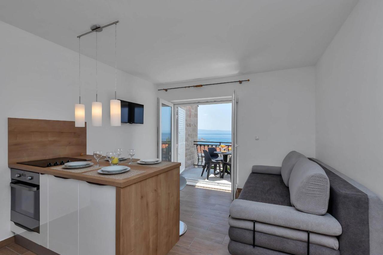 Ivan Sea View Apartment Макарска Экстерьер фото